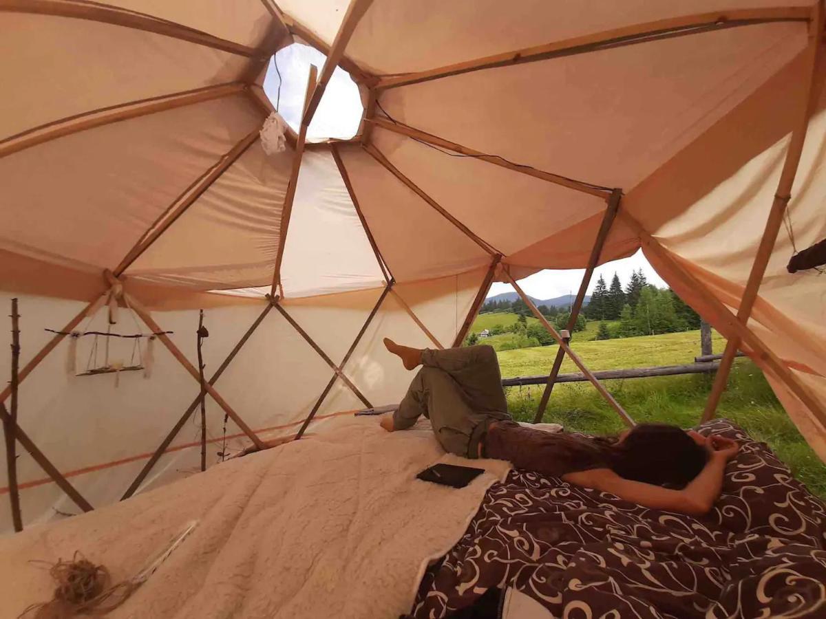 Eco Glamping - Carpathians. Retreat Hub Dzin Space Verchovyna Exteriér fotografie