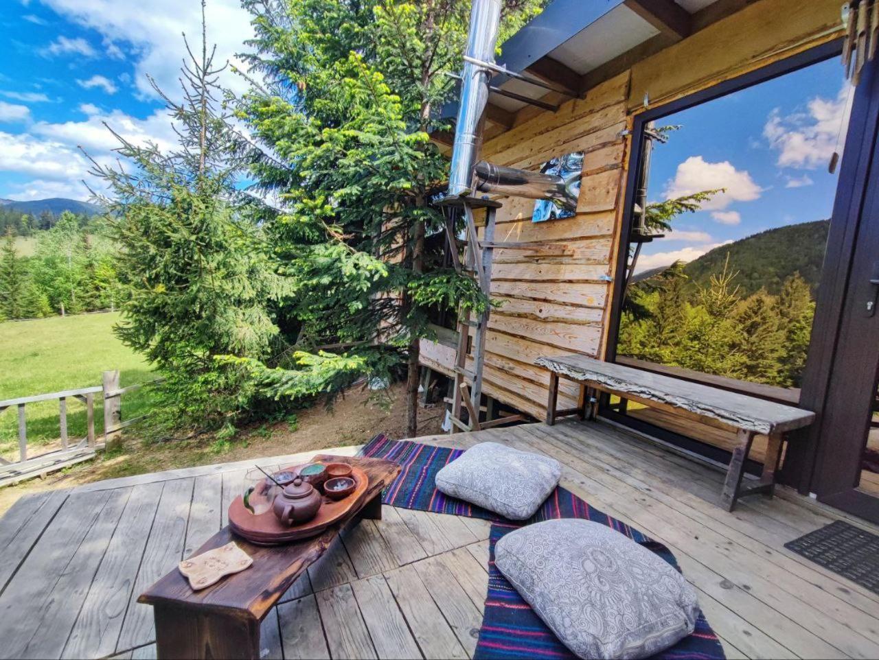 Eco Glamping - Carpathians. Retreat Hub Dzin Space Verchovyna Exteriér fotografie
